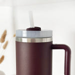 Stainless Steel Tumbler Burgundy foto 6 - Mae Lilly