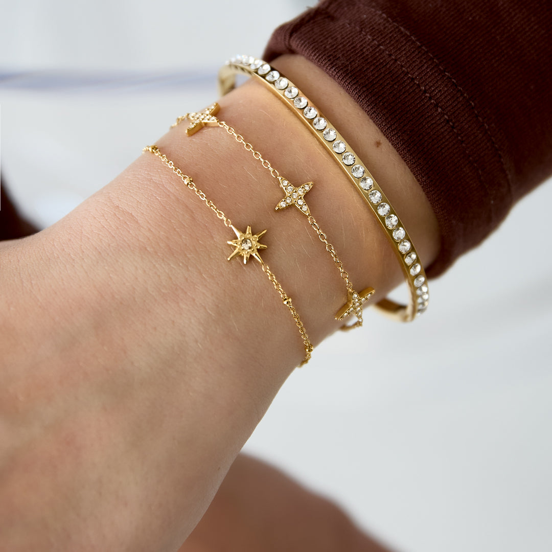 Starfall Armband Zilverkleurig