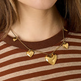 Love Drops Ketting Goudkleurig