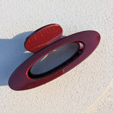 Haarklem Eclipse Burgundy Red