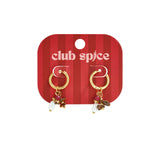 Autumn Pearl Oorbellen Goudkleurig