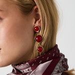 Valentina Luxe Drop Oorbellen Goudkleurig