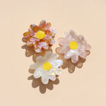 Haarklem Daisy Flower Light Pink