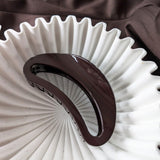 Haarklem Dark Chocolate Moon zijkant - Mae Lilly