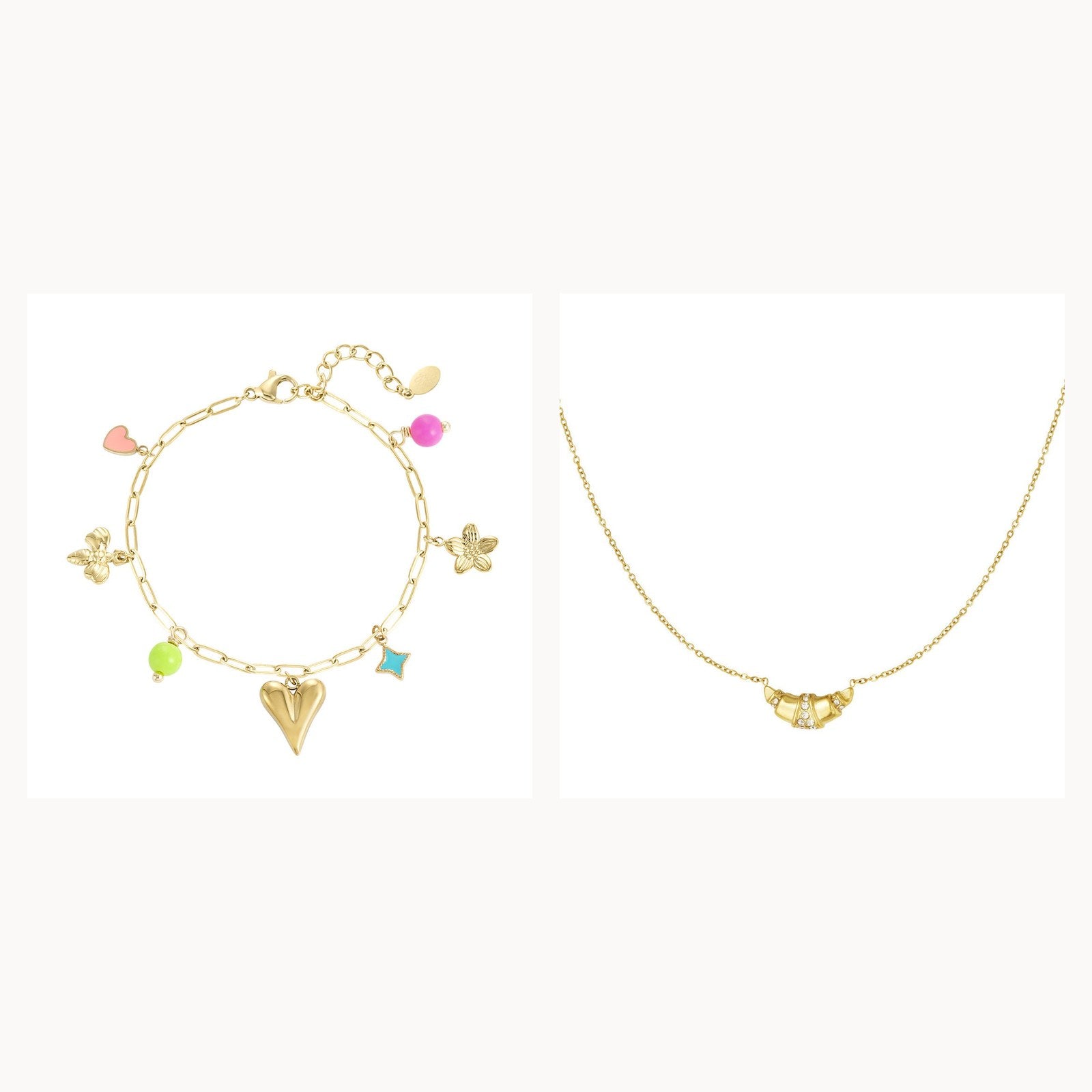 Golden Charm Set cadeauset | Mae Lilly