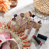 Haarband Raffia Floré