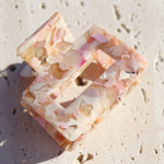 Haarklem Recht Klein Blush Marble