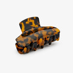 Haarklem Glanzend Recht Tortoise Brown Black