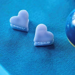 Haarklem Duo Heart Cloudy Blue