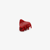 Hair Clip Mini Triangle Chic Red