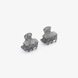 Haarklem Duo Party Glitters Zilverkleurig