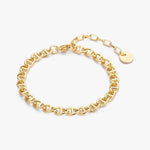 Infinite Links Armband Goudkleurig