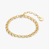 Infinite Links Armband Goudkleurig