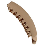 Haarclip Banana Matte Camel Brown