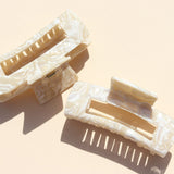 Haarklem Luxury Marble Beige & White