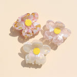 Haarklem Medium Flower White