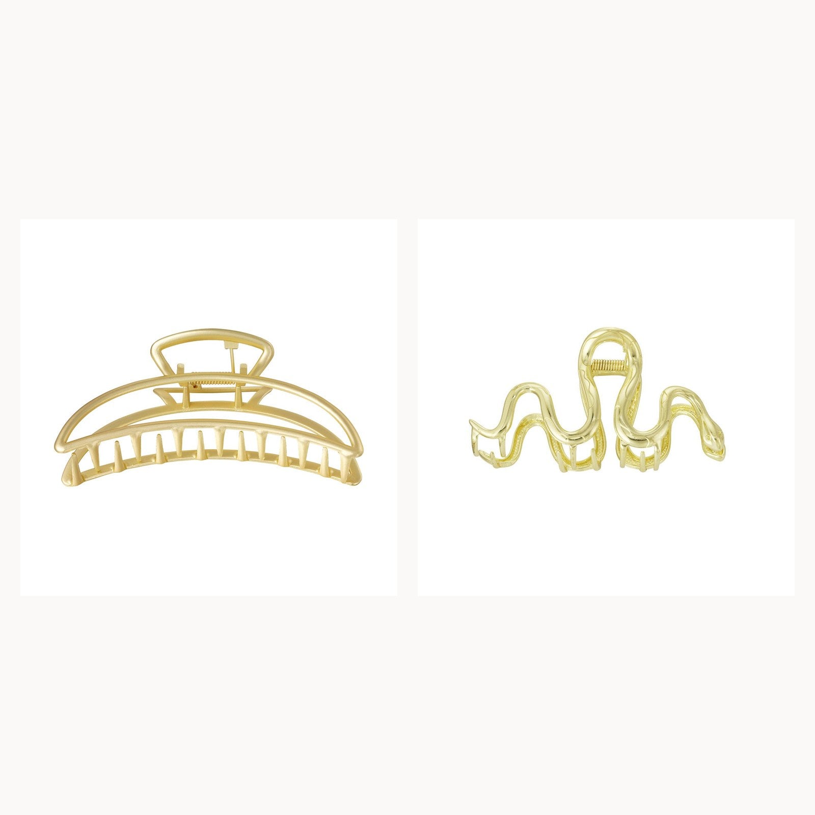 Golden Haarklem Duo Matte | Mae Lilly