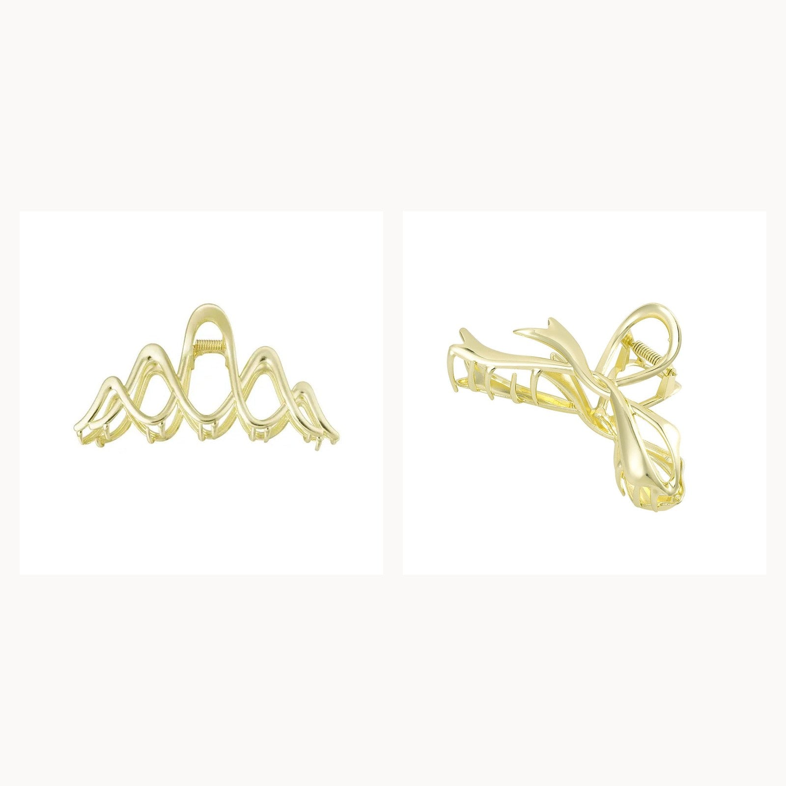 Golden Haarklem Duo Elegant | Mae Lilly