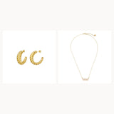 Golden Round & Down Set | Mae Lilly