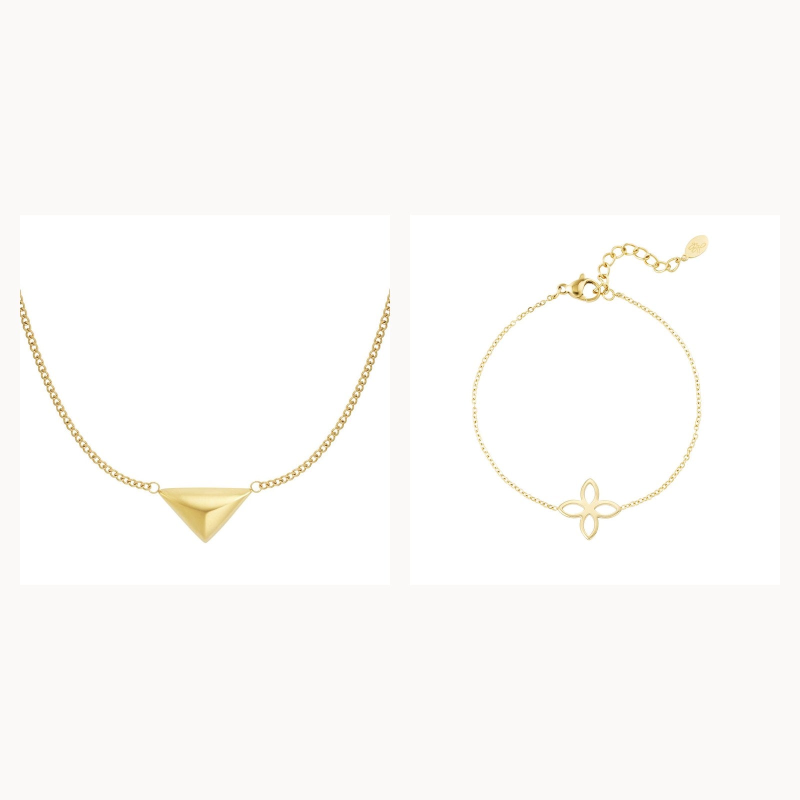 Golden Triangle & Spring Set | Mae Lilly