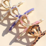 Haarklem Elegant Swirl Goudkleurig & Leopard