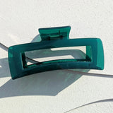 Haarklem Glanzend Recht XXL Luxury Green