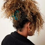 Hair Clip Shiny Straight Beige Love