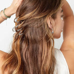 Haarklem Curl Zilverkleurig Metal