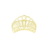 Haarklem Shell Vintage Goudkleurig