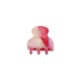 Hair Clip Mini Spotted Pink &amp; Purple