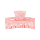 Hair Clip Straight Marble Cute Coral