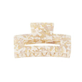 Hair Clip Shiny Straight Beige Love