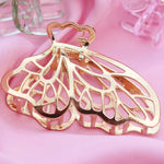 Haarklem Butterfly Goudkleurig