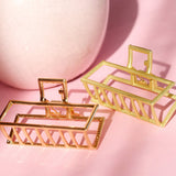 Hair clip Gold Fever