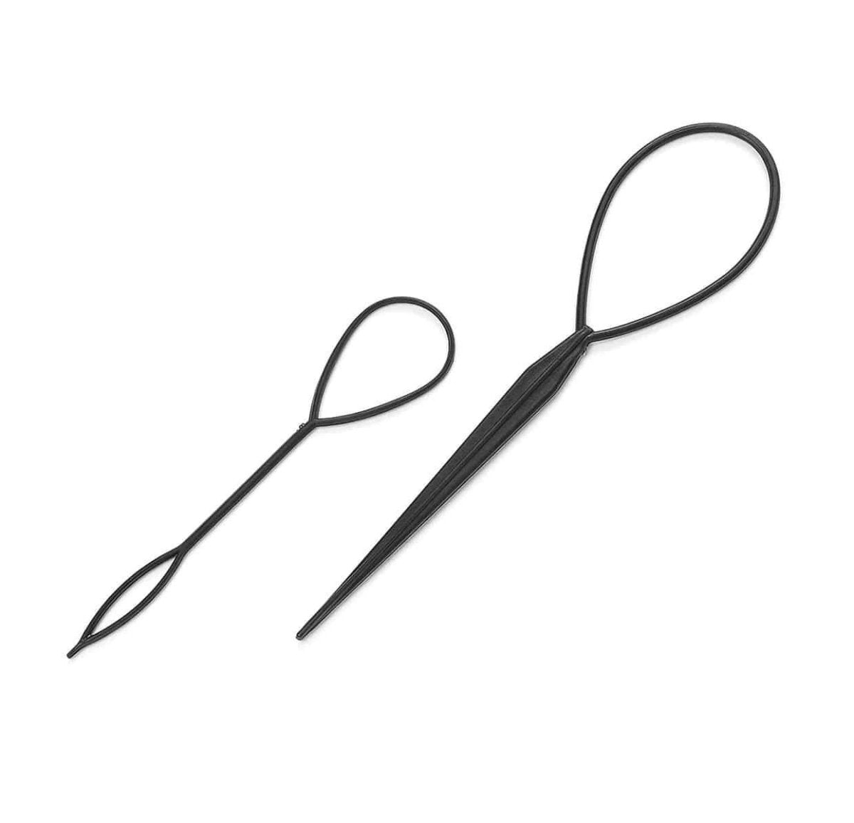 Hair Loop Tool Duo Black