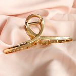Haarklem Elegant Swirl Goudkleurig