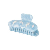 Haarspange Oval Blue Thunder Strike