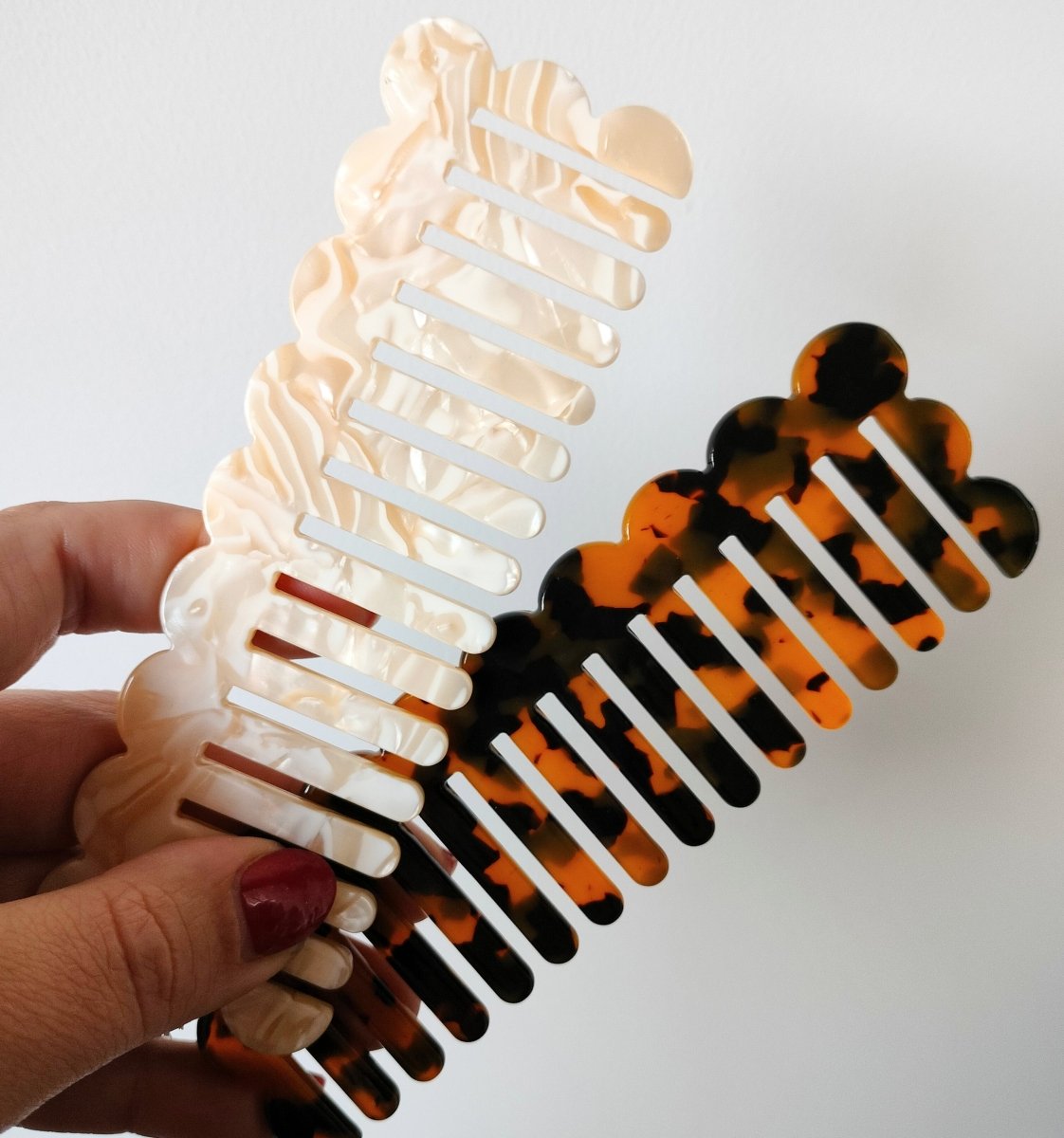 Haarkam The Daily Comb Dark Cheetah