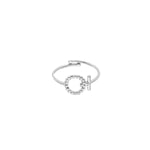 Infinity Love Ring Zilverkleurig