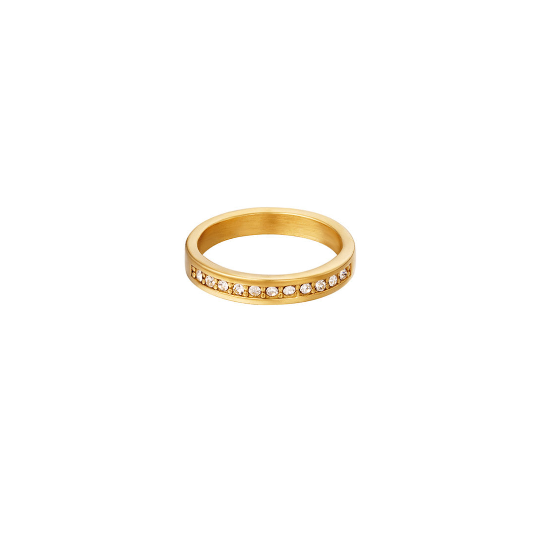 Golden Glamour Ring Goud