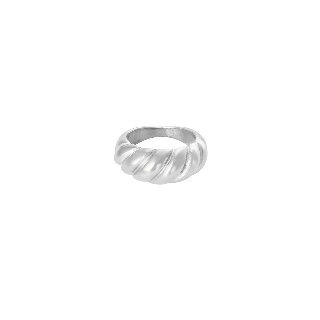 French Small Baguette Ring Zilver