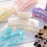Hair Clip Straight Amour Yellow