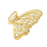 Haarklem Butterfly Goudkleurig