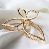 Hair clip Big Butterfly Gold