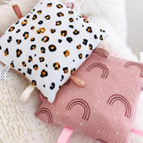 MAE-LILLY Crinkle toy Little Leopard Brown