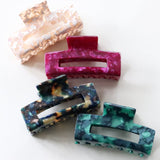 Hair Clip Shiny Straight Beige Love