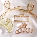 Hair clip Golden Loop