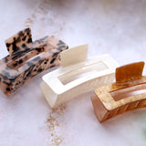 Hair clip Pearl Shine Off-White