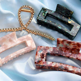 Hair clip Golden Loop