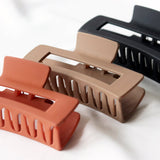 Hair Clip Matte Straight Onyx Black